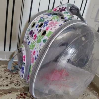 کیف ،باکس خاک،ظرف غذا و شانه تخلیه گربه