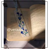 بوکمارک نقاشی شده  دستساز  ضد آب