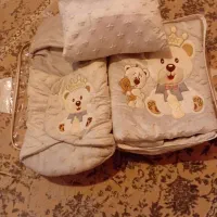 ست لحاف تشک و بالش‌و قنداق کاملا نو با بسته بندی