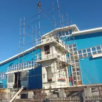 اجاره داربست تخته بشکه چرخ داربست تمام نقاط