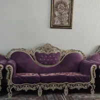 مبل هفت نفره دو رو همراه میز عسلی|مبلمان خانگی و میز عسلی|تهران, کیانشهر|دیوار