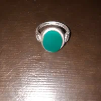 انگشتر نقره نگین خراسانی ۶.۳۷ گرم وزن کل