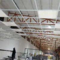 سقف کاذب نصب نصاب تایل گچی تایل پی وی سی 60*60