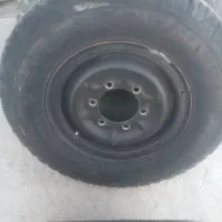 دوعدد لاستیک جلو با رینگ جلو|قطعات یدکی و لوازم جانبی|کوه چنار, |دیوار