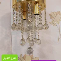 لوسترهای سقفی کریستالی|لوستر و چراغ آویز|تبریز, |دیوار