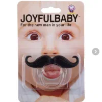 پستونک طرح سیبیل پستانک سیبیل دار