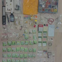 متریال و ابزار پشه بافی ماهیگیری«فلای فیشینگ»نو