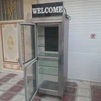 یخچال‌ جیگرکی نوشابه کبابی ساندویچی استیل درحدنو