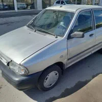 پراید نقره ای مدل ۸۷ دوگانه سوز شرکتی