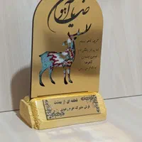تندیس گنبد طلایی پایه چوب درجه یک|مجسمه، تندیس، ماکت|مشهد, مهدی آباد|دیوار