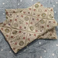 روبالشتی تیکه دوزی ترمه دورو