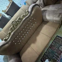 مبل قهوه ای سلطنتی|مبلمان خانگی و میز عسلی|بندرعباس, |دیوار