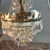 لوستر قدیمی رنگی کلاسیک