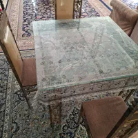 میز نهار خوری چهار نفره فرفوجه|میز و صندلی غذاخوری|گناباد, |دیوار