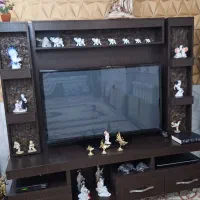 میز تلوزیون چوبی در حد نو|میز تلویزیون|شهریار, شهرک وائین|دیوار