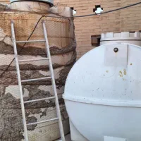 مخزن آب کارکرده ۲هزار و ۵ هزار لیتری سالم