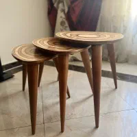 میز عسلی سه تایی