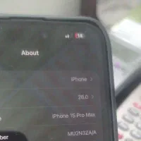 گوشی آیفون 15 پرومکس رنگ مشکی|موبایل|سنندج, |دیوار