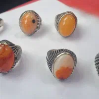 انگشتر نقره سنگین