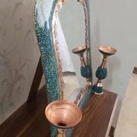 آینه شمعدان مسی