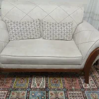 فروش مبل راحتی..هفت نفره..با میز وسط و عسلی|مبلمان خانگی و میز عسلی|لنجان, |دیوار