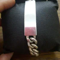 دستبند مردانه، جنس نقره