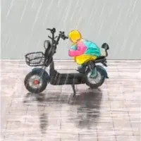 موتور سوار جهت کار در پیک موتوری(قاصد)