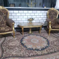 فروش مبل ۹نفره چوب راش تعویض میکنم بامبل ۹نفره|مبلمان خانگی و میز عسلی|نهاوند, |دیوار