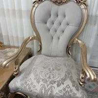 سرویس مبل هفت نفره با میز غذا خوری|مبلمان خانگی و میز عسلی|محمدیه-قزوین, |دیوار