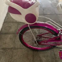 دوچرخه دخترونه صورتی سایز ۲۰|دوچرخه، اسکیت، اسکوتر|اسلامشهر, شهرک مفیدی|دیوار