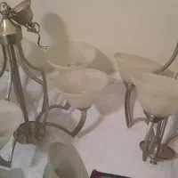تعداد دو عدد لوستر ۵ و ۳ شاخه