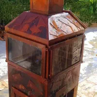 شومینه گازی و چوبی