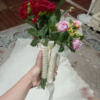 لباس عروسی نو شاخه گل جعبه حنا|لباس|پارس‌آباد, |دیوار