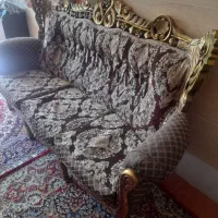 مبل سلطنتی ۷ نفره|مبلمان خانگی و میز عسلی|قروه, |دیوار