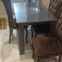 میز وصندلی غذا خوری چهار نفره|میز و صندلی غذاخوری|مشگین شهر, |دیوار
