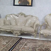 مبل 9نفره کلاسیک تمام چوب نو نو