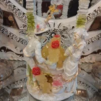 آینه شمعدان و شاخه نبات|آینه|سبزوار, پیروزی|دیوار