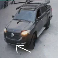 یک عدد پلاک ماشین گمشده