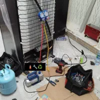 تعمیرات یخچال کولر گازی و کلیه لوازم برودتی در محل