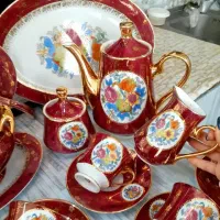 سرویس چینی ۱۲نفره یک سوم قیمت نایاب غذاخوری جهیزیه