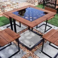 ساخت انواع نیمکت و صندلی چوب فلز|صندلی و نیمکت|اندیمشک, |دیوار