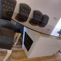 میز نهارخوری ۶ نفره سالم و تمیز|میز و صندلی غذاخوری|نوشهر, |دیوار