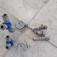 کوبلینگ و گیج فشار باد|ابزارآلات|شیراز, گل سرخ|دیوار