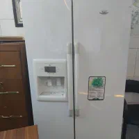 یخچال whirlpool آمریکا برون خط و خش سالم