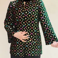 کت سنگ دوزی شده