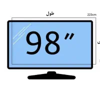 فروش تک و عمده ی محافظ صفحه تلویزیون ۳۲تا۱۰۰ اینچ
