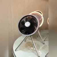 پنکه شارژی سقفی رومیزی پایه دوربینی با گارانتی