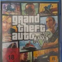 سی دی یا دیسک جی تی ای وی.  GTA V5 برای PS4