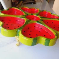 گیفت دکوری و ظروف یلدایی سنگ مصنوعی خاص و شیک|صنایع دستی و سایر لوازم تزئینی|یزد, |دیوار