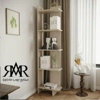 قفسه کتاب و دکوری B02 ام دی اف و چوبی|کتابخانه، شلف، قفسههای دیواری|ارومیه, |دیوار